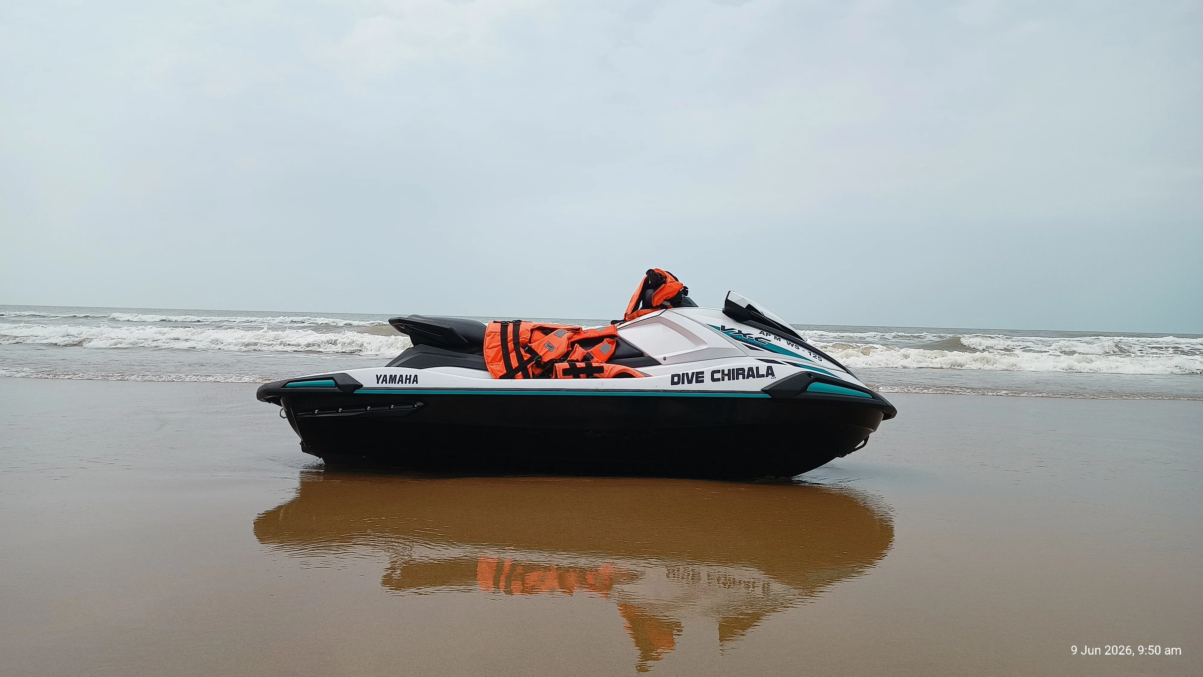 Jet Ski Thrills in Ramapuram Beach Road
